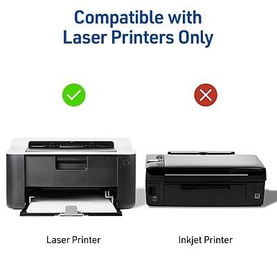 Compatible with Laser Printers Only

Laser Printer ✔️

Inkjet Printer ❌