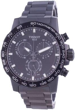 Tissot - Supersport Chronograph Quartz T125.617.33.051.00 T1256173305100 100M Men's Watch - Black