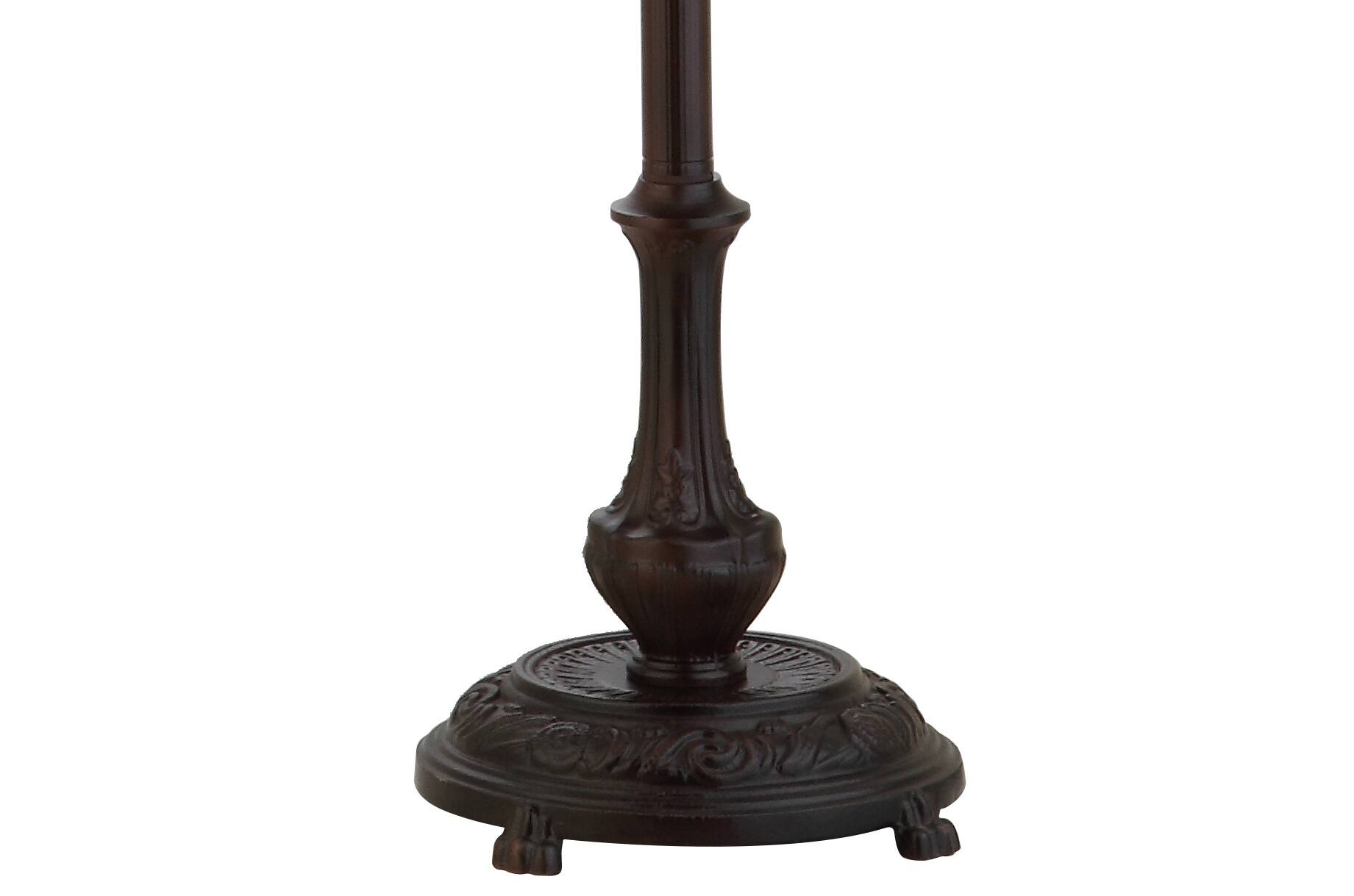 Alt View 3. Jonathan Y - Dragonfly Tiffany-Style 60" Arched LED Floor Lamp, Bronze - Bronze.