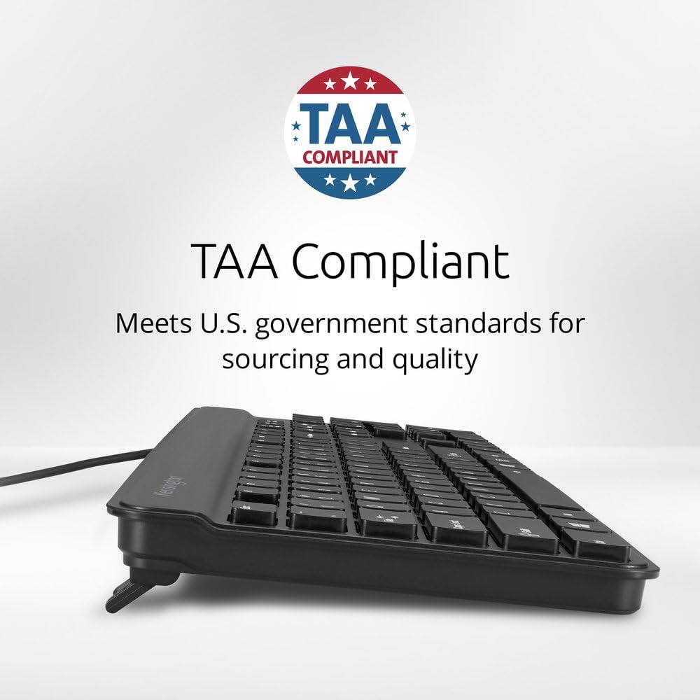 TAA Compliant  
Meets U.S. government standards for sourcing and quality