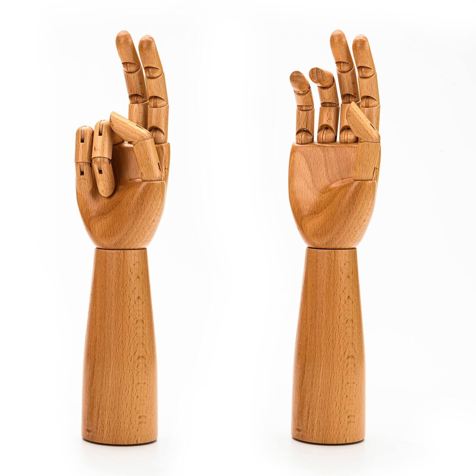 Alt View 3. MOBI - Handy Hand Shaped Salt and Pepper Mill, Left Hand - Brown.