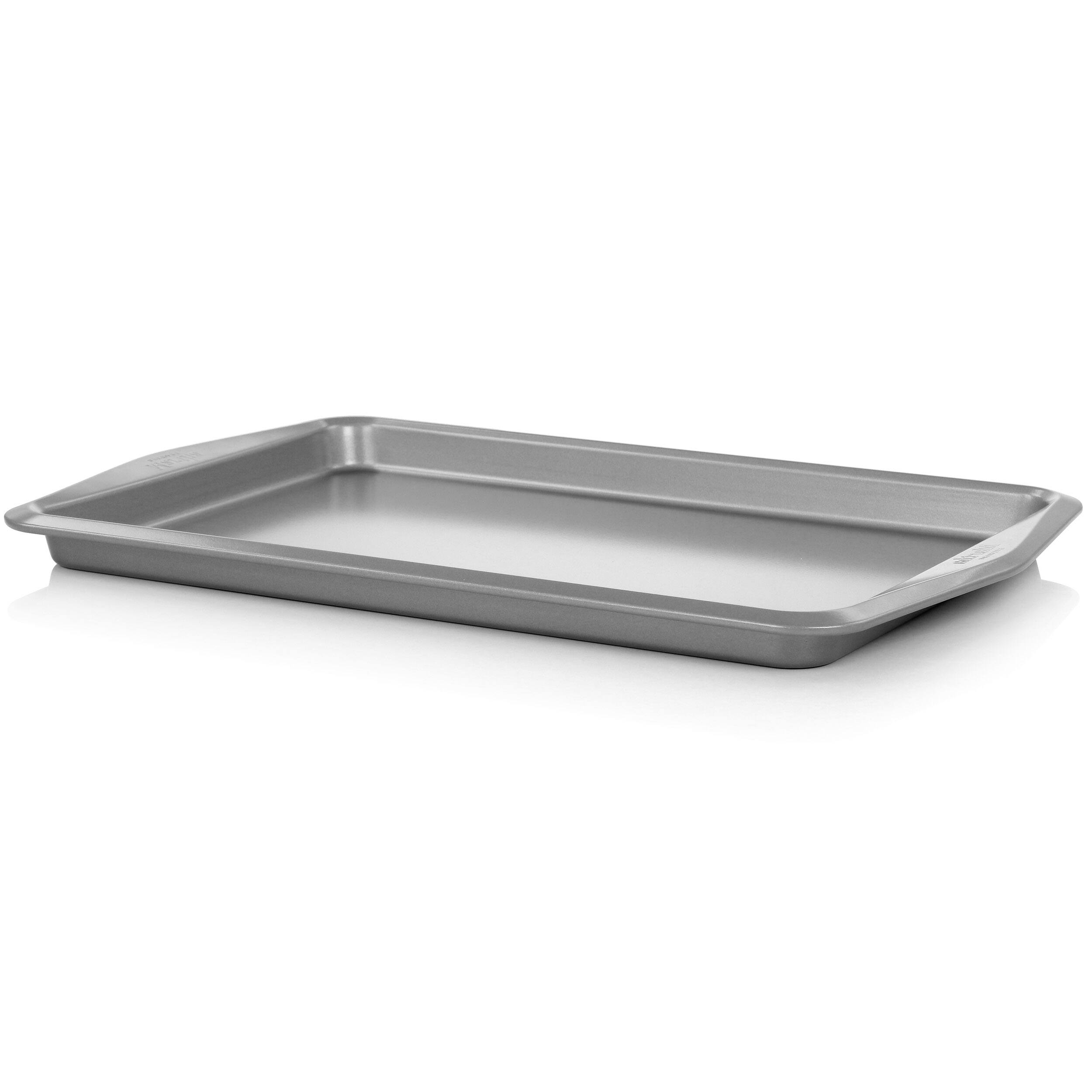 Alt View 3. Martha Stewart - Martha Stewart Carbon Steel 15 Inch Cookie Sheet - Gray.
