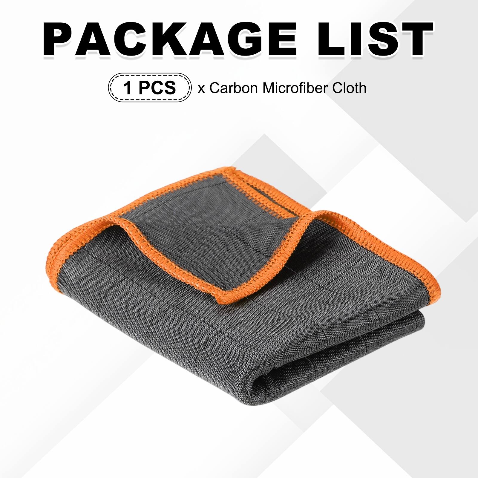PACKAGE LIST

1 PCS x Carbon Microfiber Cloth