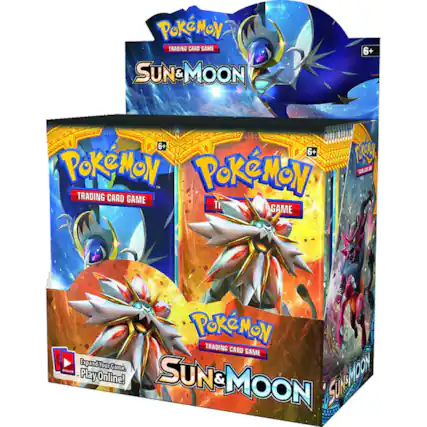 Pokémon Trading Card Game
Sun & Moon
6+
Pokémon Trading Card Game
Sun & Moon
Expand Your Game. Play Online!
Pokémon Trading Card Game
Sun & Moon
6+