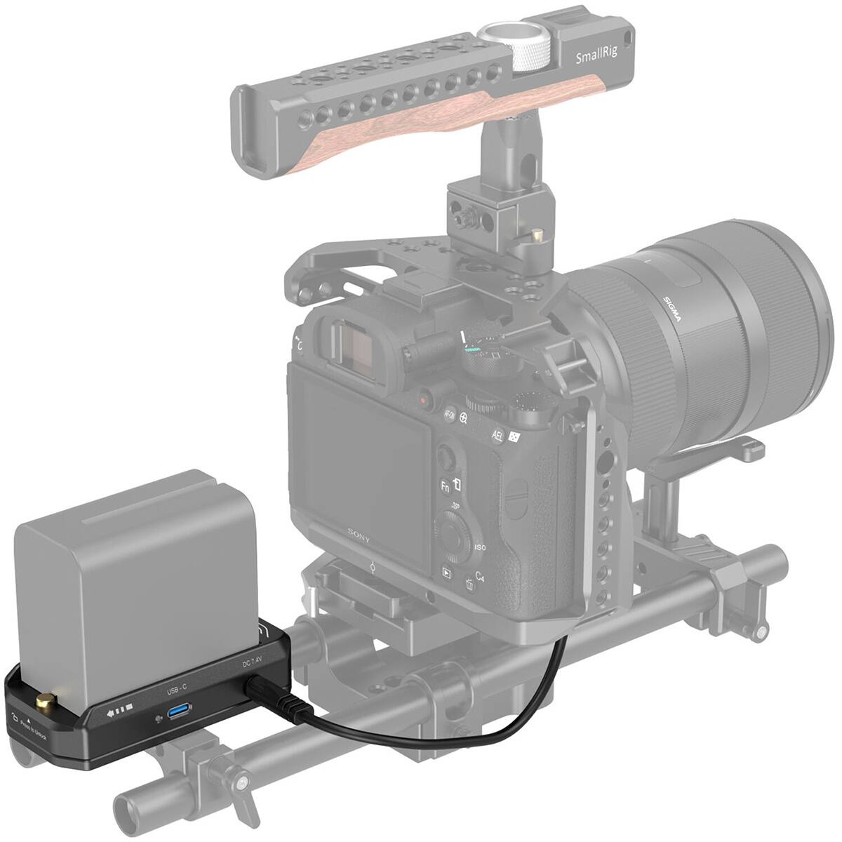 SmallRig  
SIGMA  
SONY  
ISO  

USB-C  
DCT AV