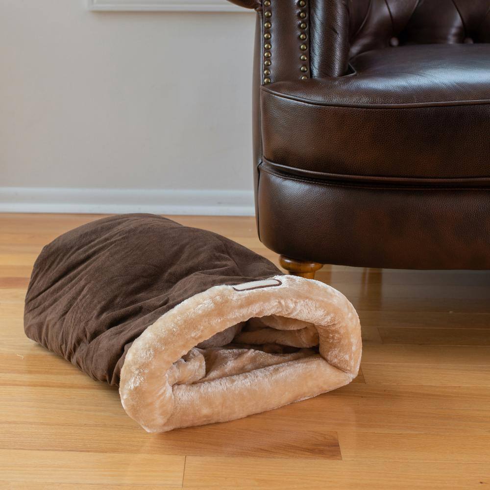 Back. Armarkat - Cat Bed Mocha - Brown.