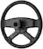 Back. Moza Racing - Truck Standalone Sim Racing Steering Wheel for Windows - Black.