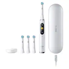 Oral-B - iO Series 9 Connected Rechargeable Electric Toothbrush - White Alabaster