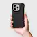 Alt View 1. CASETiFY - Essentials Ripple Case with MagSafe for Apple iPhone 16 Pro Max - Black.