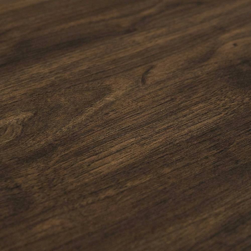 Alt View 1. BisonOffice - Wooden Study Desk, Columbia Walnut Finish, Spacious Work Surface, Sturdy Build - Columbia Walnut.