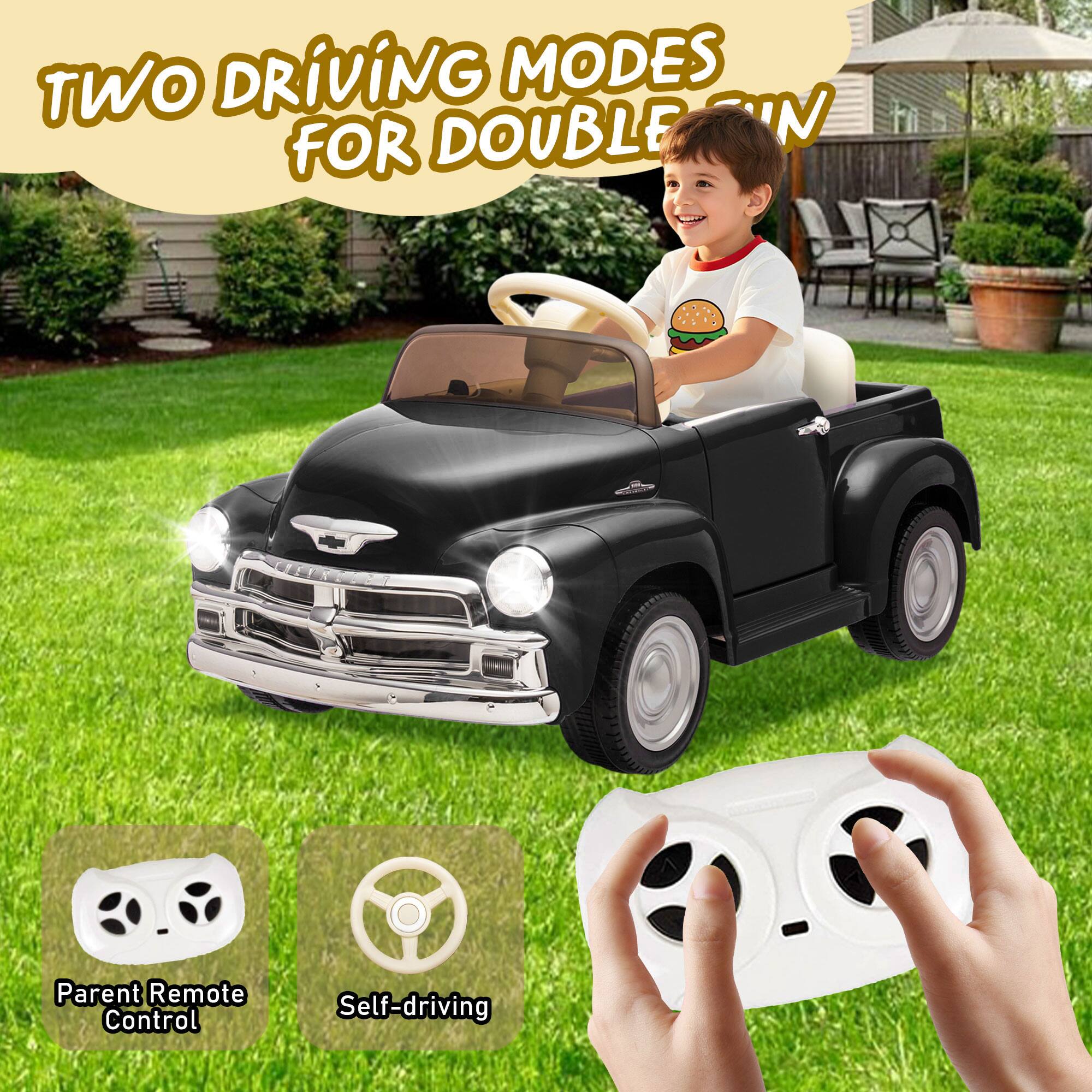 TWO DRIVING MODES FOR DOUBLE FUN

Parent Remote Control

Self-driving