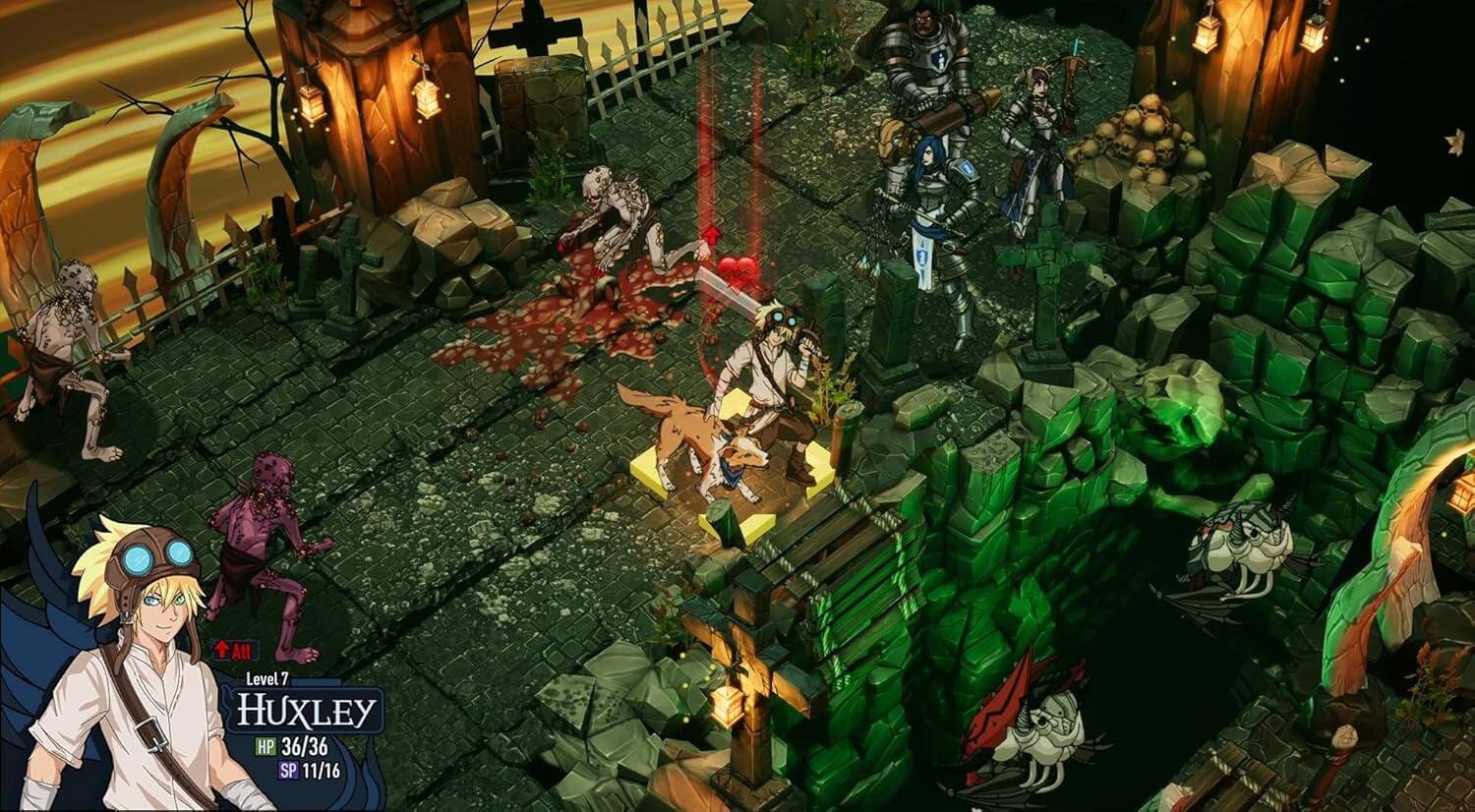 1 Att Level 7  
HUXLEY  
HP 36/36  
SP 11/16