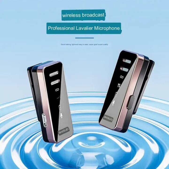 wireless broadcast  
Professional Lavalier Microphone  
Good looking, light and easy to use, super good sound quality  
SHISUD  
SHISUD
