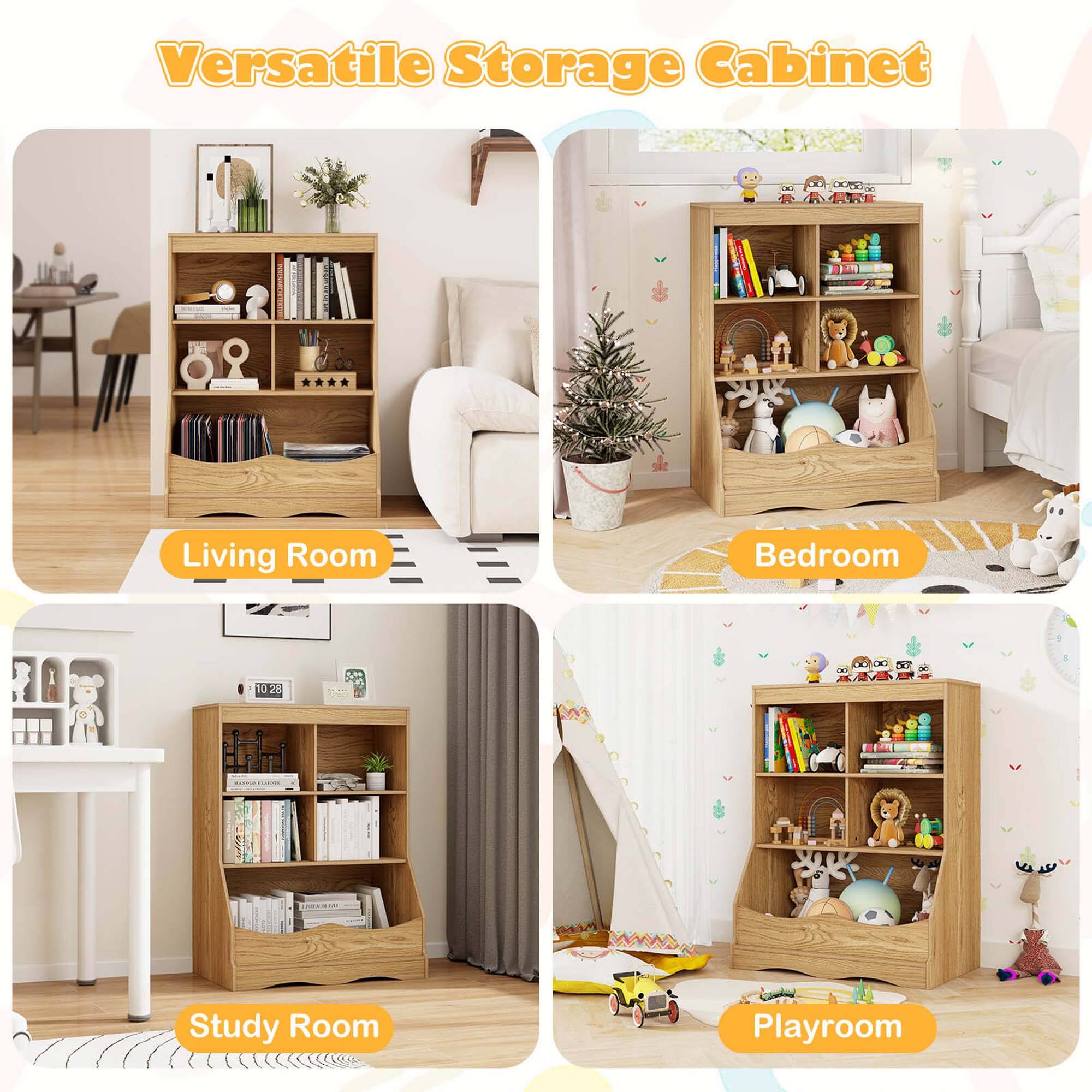 Versatile Storage Cabinet
Living Room
Bedroom
Study Room
Playroom
