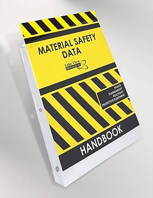 MATERIAL SAFETY DATA  
Lake View  
BIOLOGICAL  
HEALTH  
FLAMMABILITY  
REACTIVITY  
PROTECTIVE EQUIPMENT  
HANDBOOK