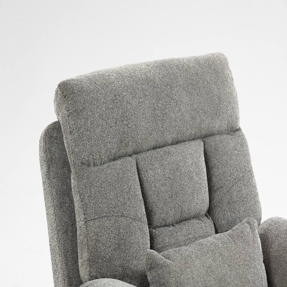 Alt View 2. Ropilly - Ropilly 180 degree lay flat lift chair, electric lift chair for elderly with dual motors - White.