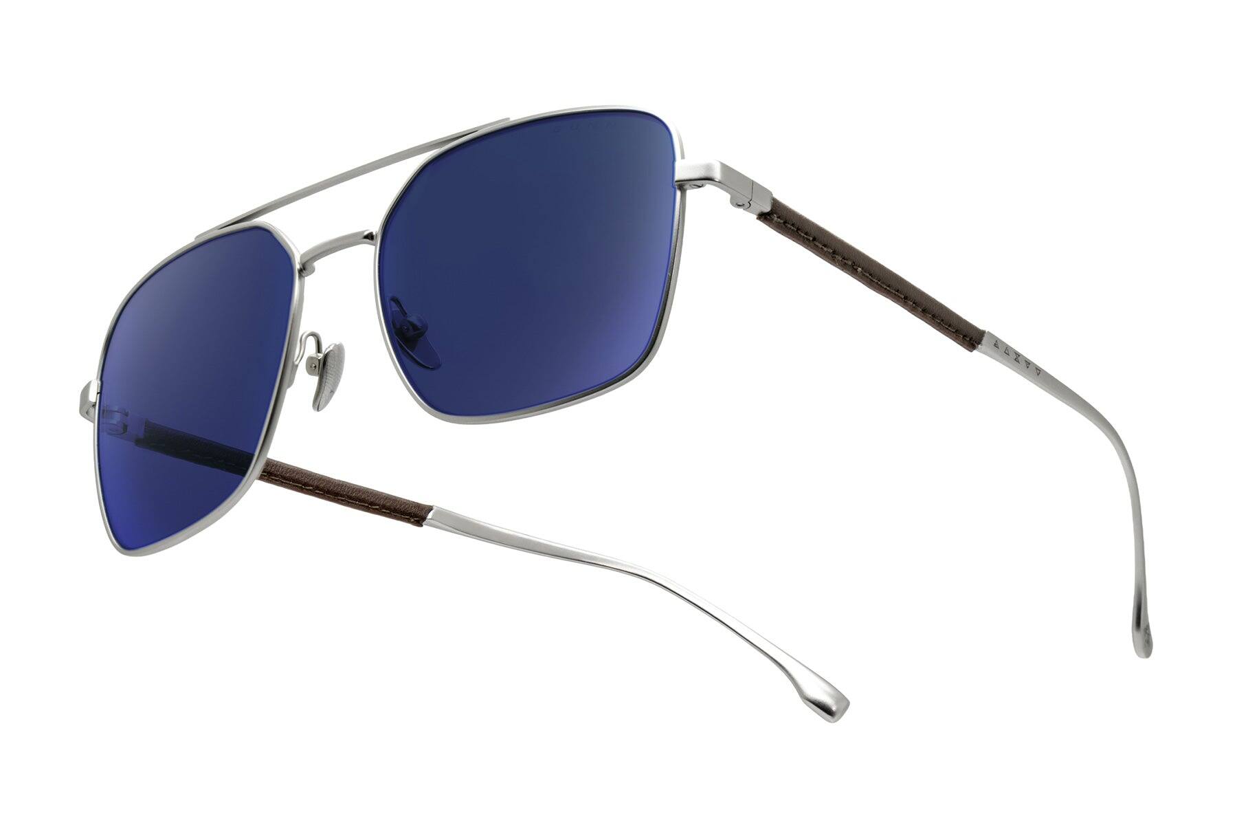 Alt View 9. GUNNAR - Witcher White Wolf Computer Glasses with Blue Light Reduction, Amber Lenses - Steel/Umber.