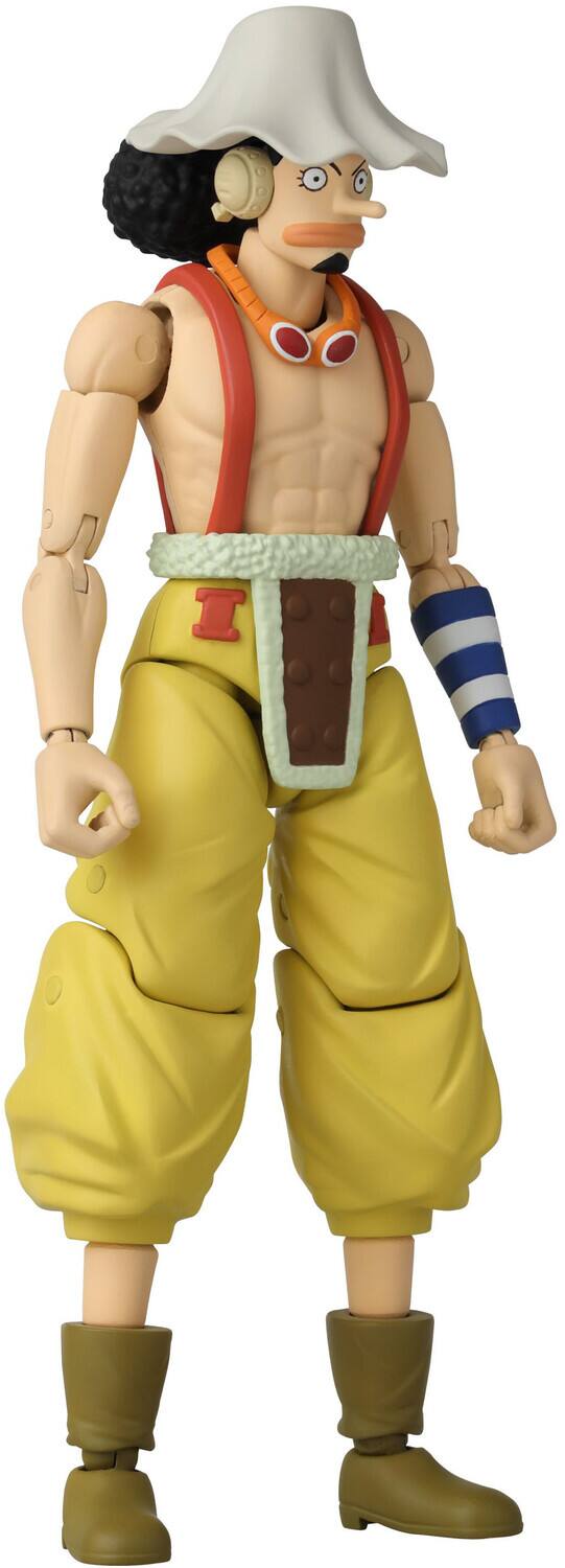 Alt View 2. Bandai - Bandai - One Piece - Anime Heroes - Usopp Action Figure   - COLLECTIBLES - Multicolor.