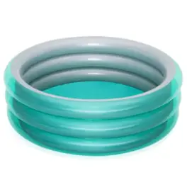 Bestway - H2OGO! Big Metallic 3-Ring Inflatable Play Pool (5’7” Diameter)