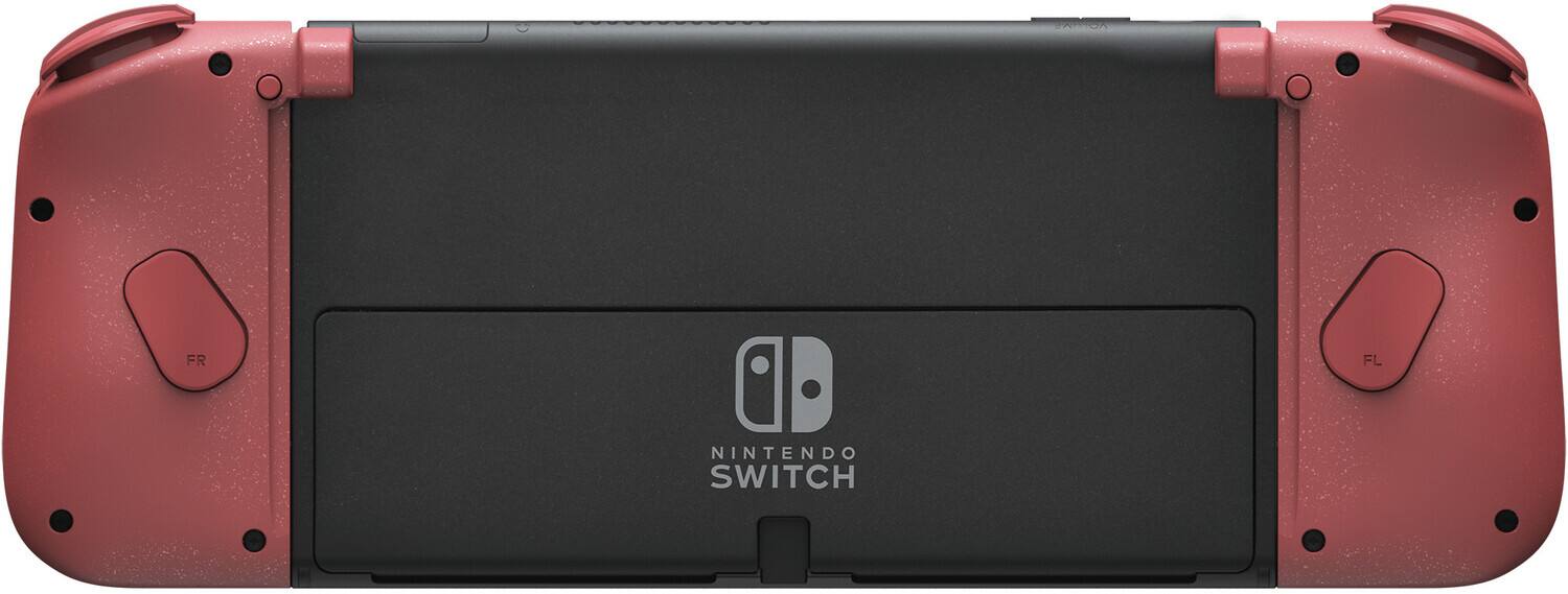 Hori Split Pad Compact: Apricot Red for Nintendo Switch