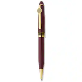 Jardine - Emerson College Lions Ballpoint Pen - Burgundy