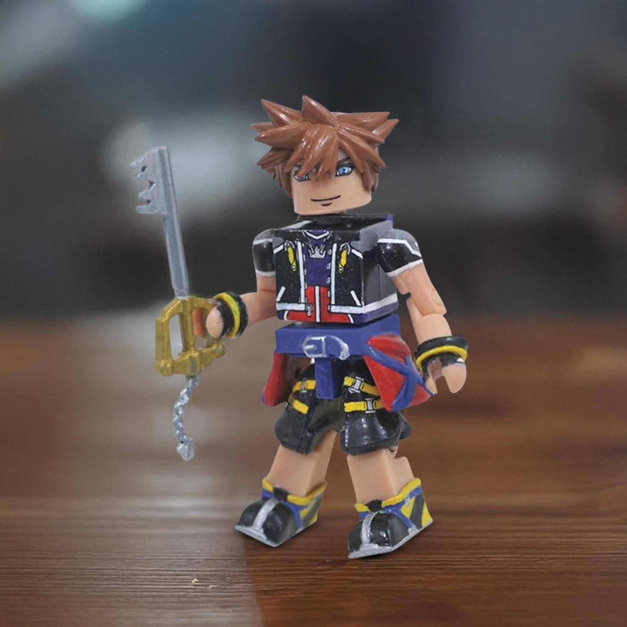 Alt View 1. Diamond Select Toys - Kingdom Hearts Minimates Series 1: | Sora & Donald Duck - Blue.
