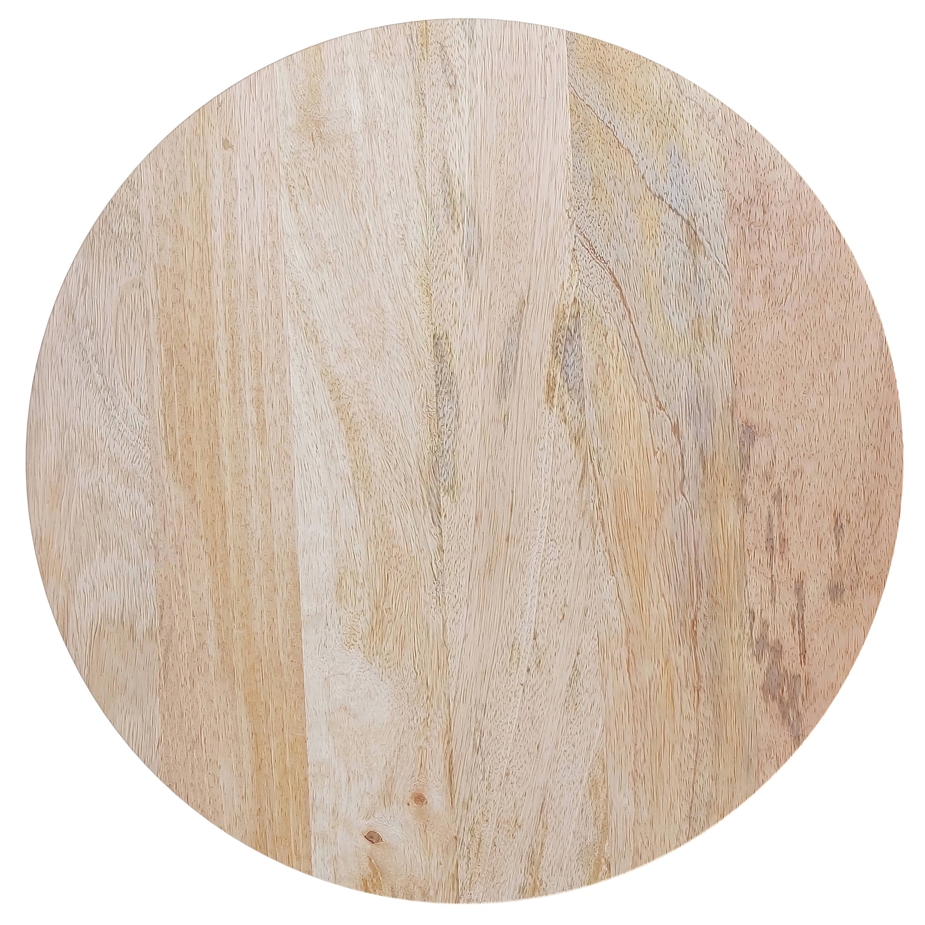 Left. Simpli Home - Demy 18 inch Wide Solid Mango/Metal Industrial Accent Table in Natural/White, Assembled - Natural, White.