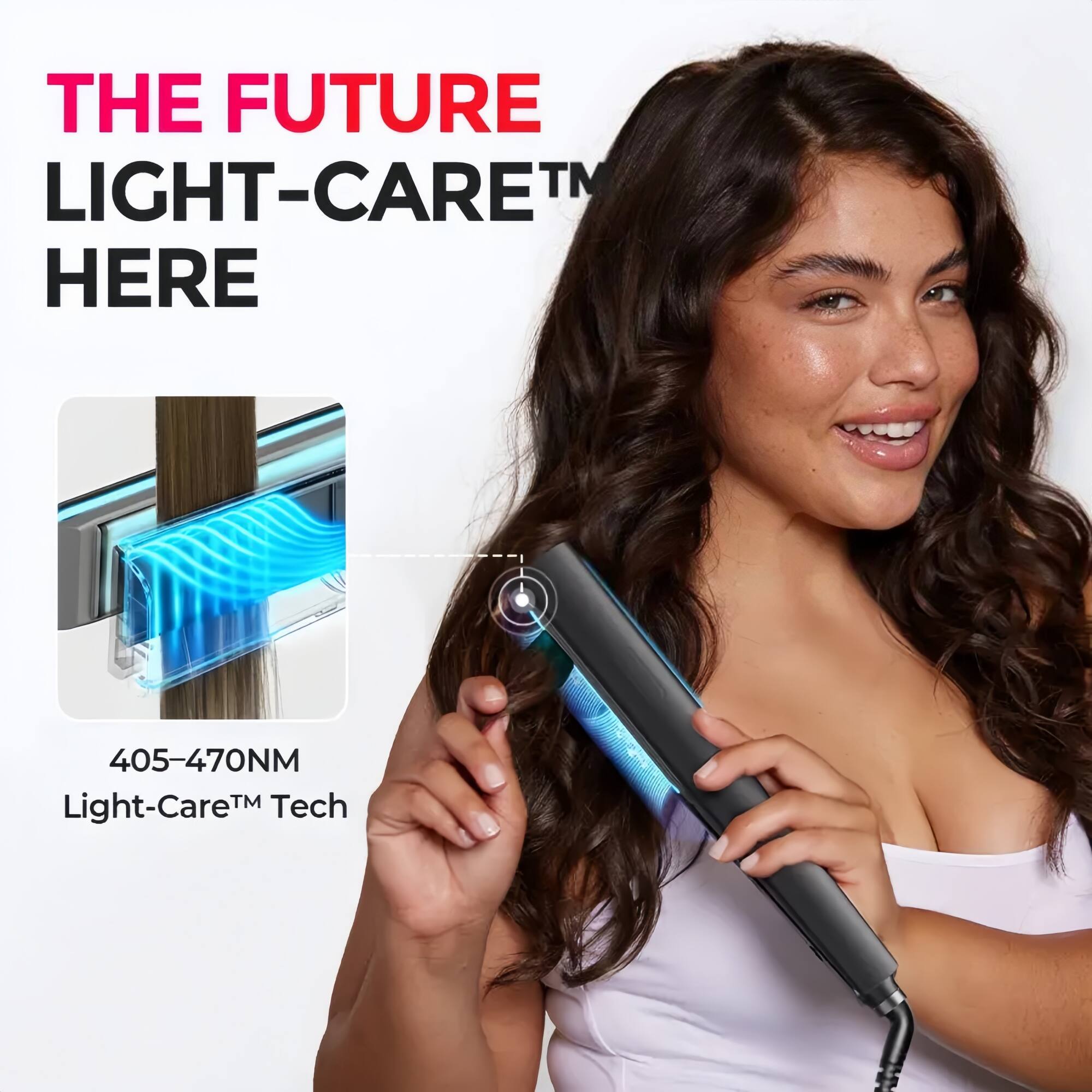 THE FUTURE LIGHT-CARE™ HERE

405-470NM Light-Care™ Tech