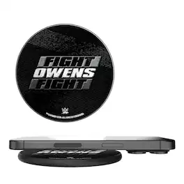 Keyscaper - WWE Steel 15-Watt Wireless Charger - Kevin Owens