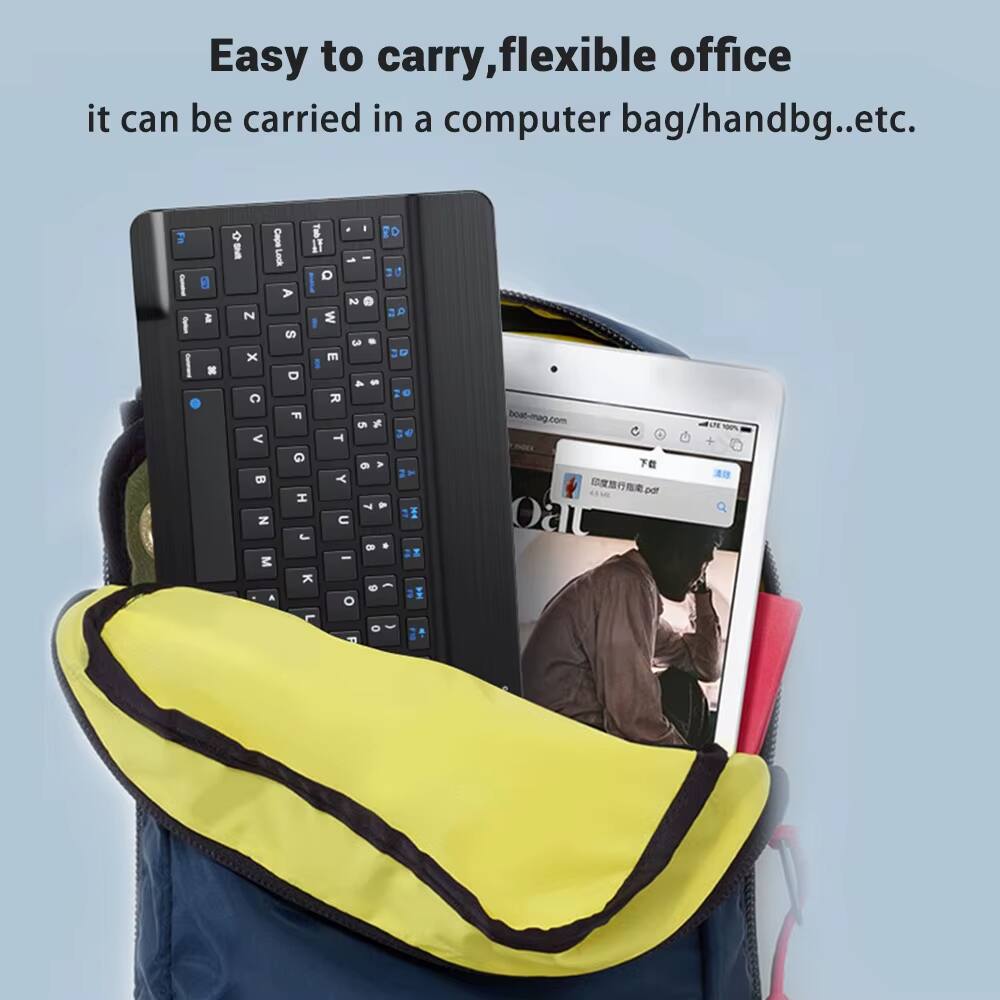 Easy to carry, flexible office  
it can be carried in a computer bag/handbag...etc.