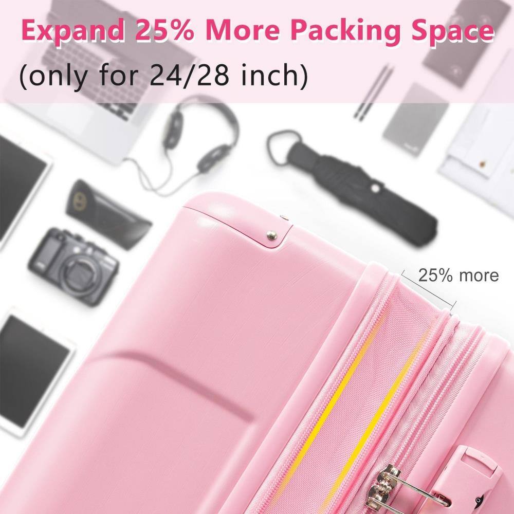 Expand 25% More Packing Space (only for 24/28 inch)

25% more