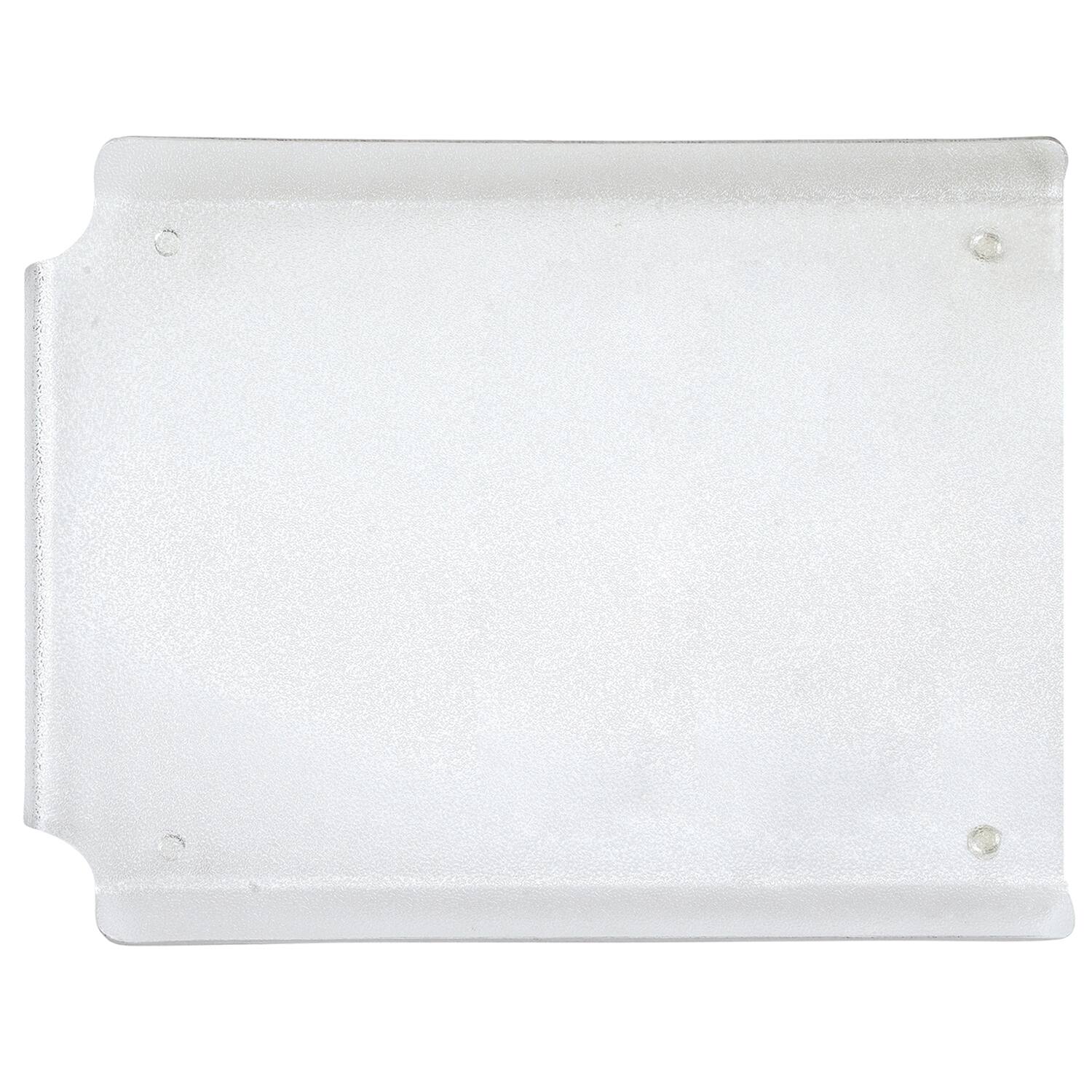 Front. Better Houseware - Better Houseware 344/13f Acrylic Dual-purpose Slanted Drain And Cutting Board - clear.