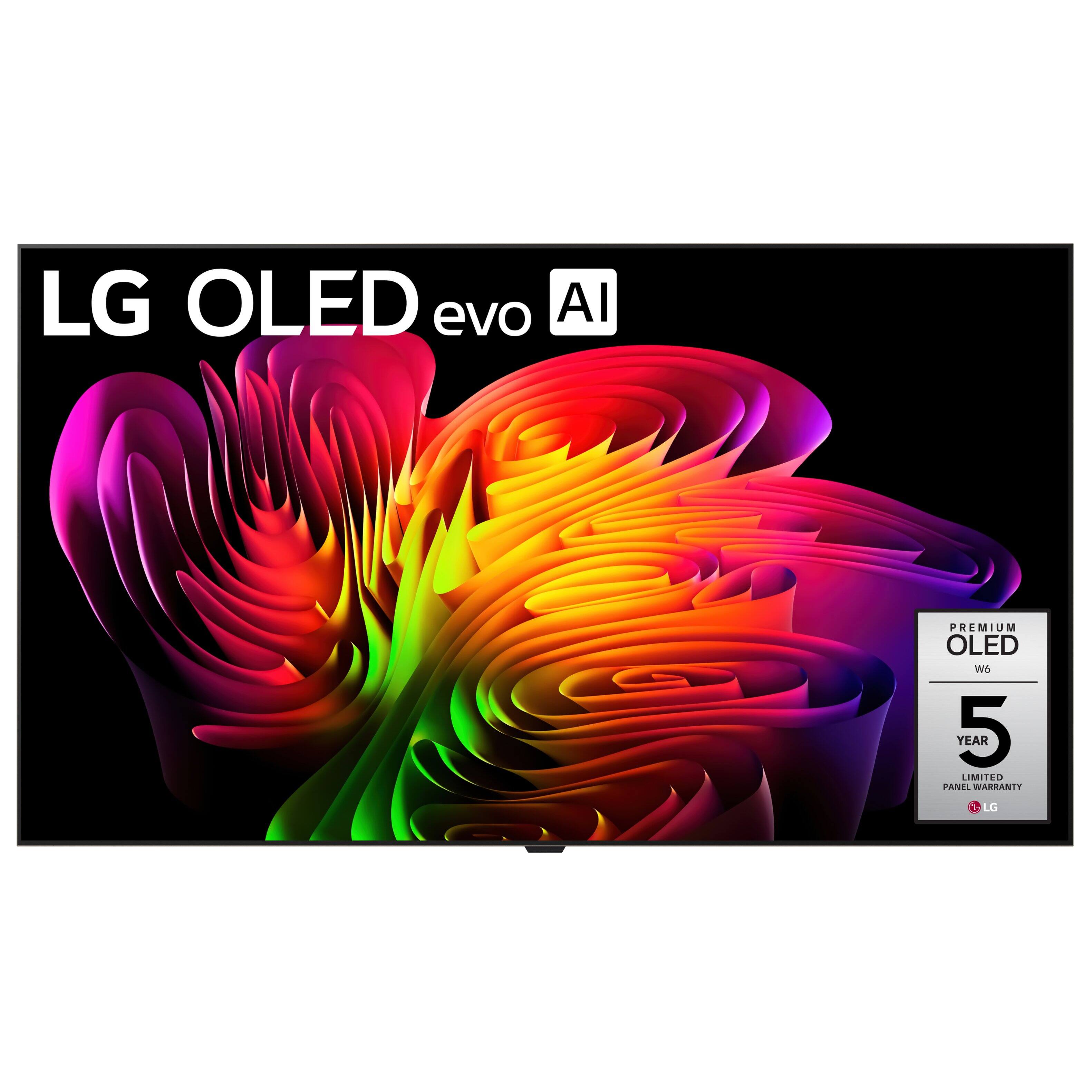 LG OLED evo AI  
PREMIUM OLED W6  
5 YEAR LIMITED PANEL WARRANTY