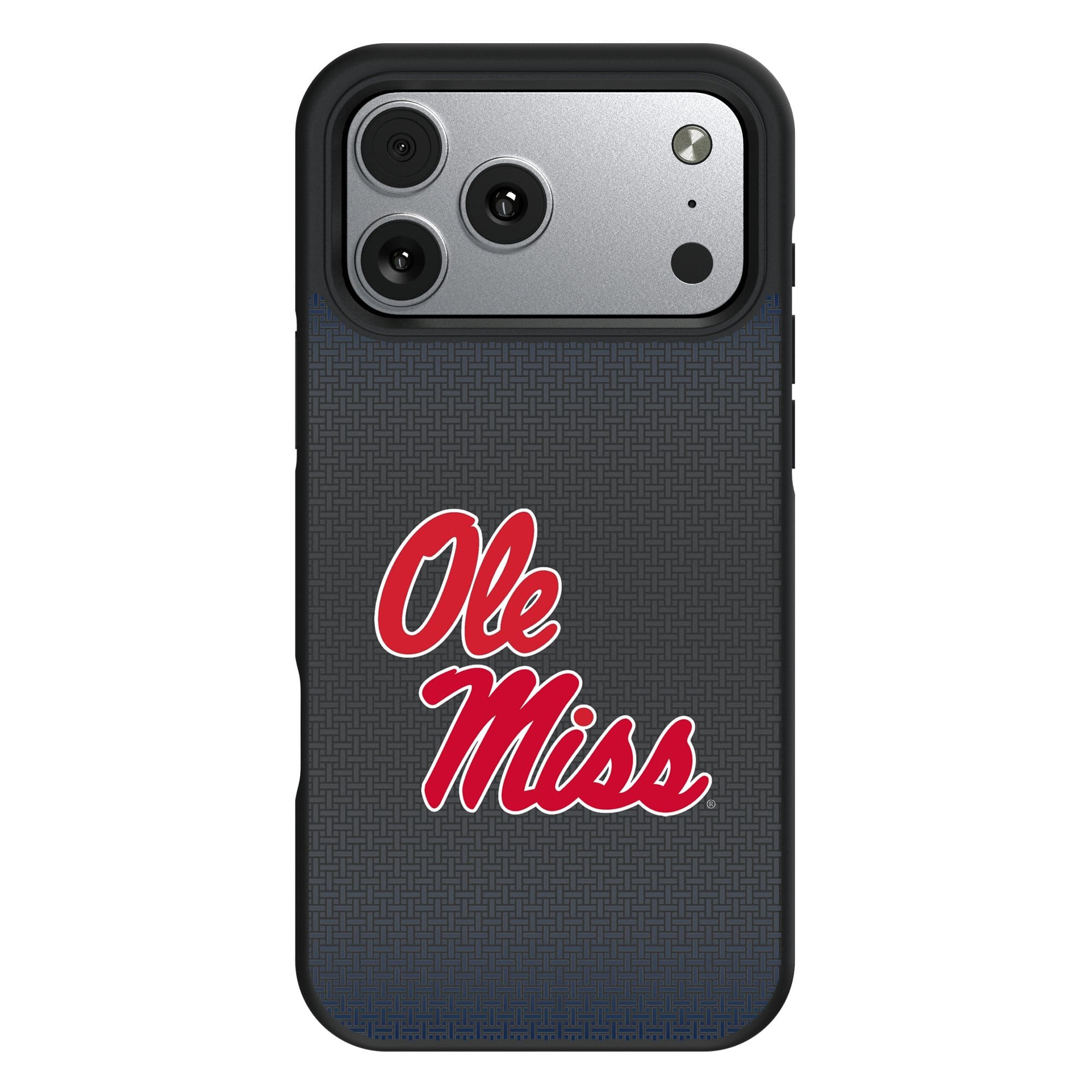 Keyscaper - NCAA - Ole Miss Rebels Bump Case with 8.2ft Drop Protection - 17 Pro - Black price history on PriceWatchPro