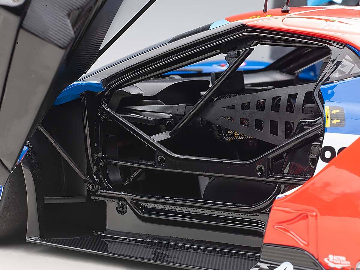 Alt View 2. Autoart - Ford GT #67 Harry Tincknell - Andy Priaulx - Pipo Derani 24H Le Mans (2017) 1/18 Model Car by Autoart.