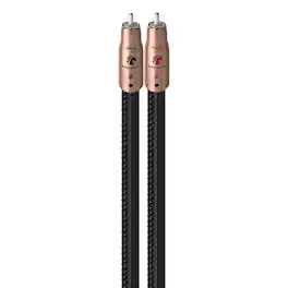 AudioQuest - Beauty RCA Interconnect Cable - 4.92' (1.5m) - Black