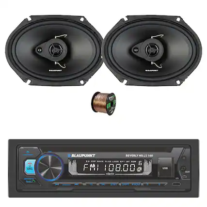 BLAUPUNKT BLAUPUNKT BEVERLY HILLS 160 SRC EQ POP ROCK CLAS LOUD RPT INT RDM 6 FMI 108.00 BT USB AUX BND H 2INT 4RDM 5