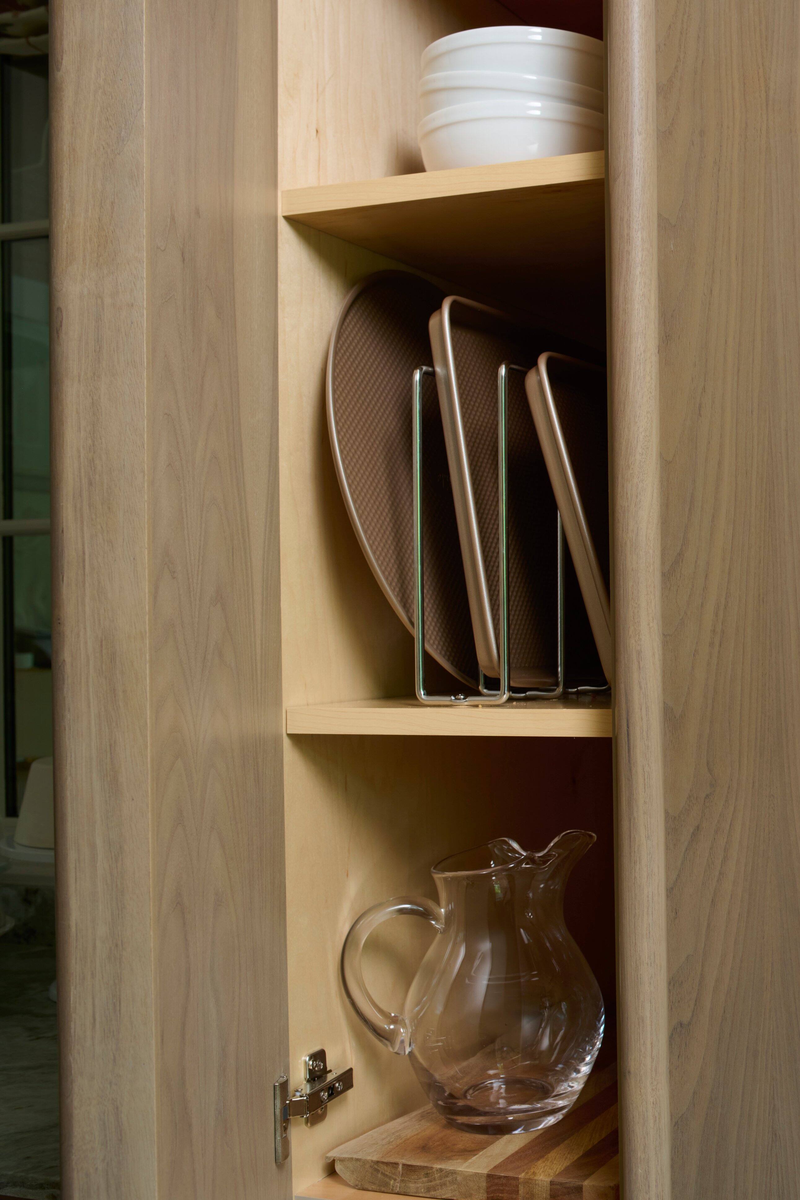 Alt View 8. Rev-A-Shelf - Rev-A-Shelf 596-10CR-52 Chrome U-Shaped Bakeware Cabinet Organizer (2 Pack) - Chrome.