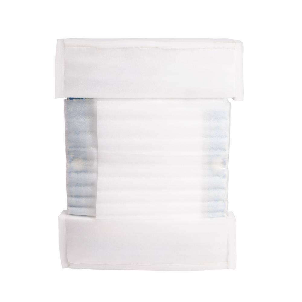 Back. Butler Specialty - Vivienne Bone Inlay Wall Mirrored - Sky Blue.