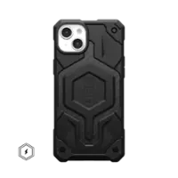 UAG - Monarch Pro Series Case with Magsafe for Apple iPhone 15 Plus - Carbon Fiber - Front_Zoom