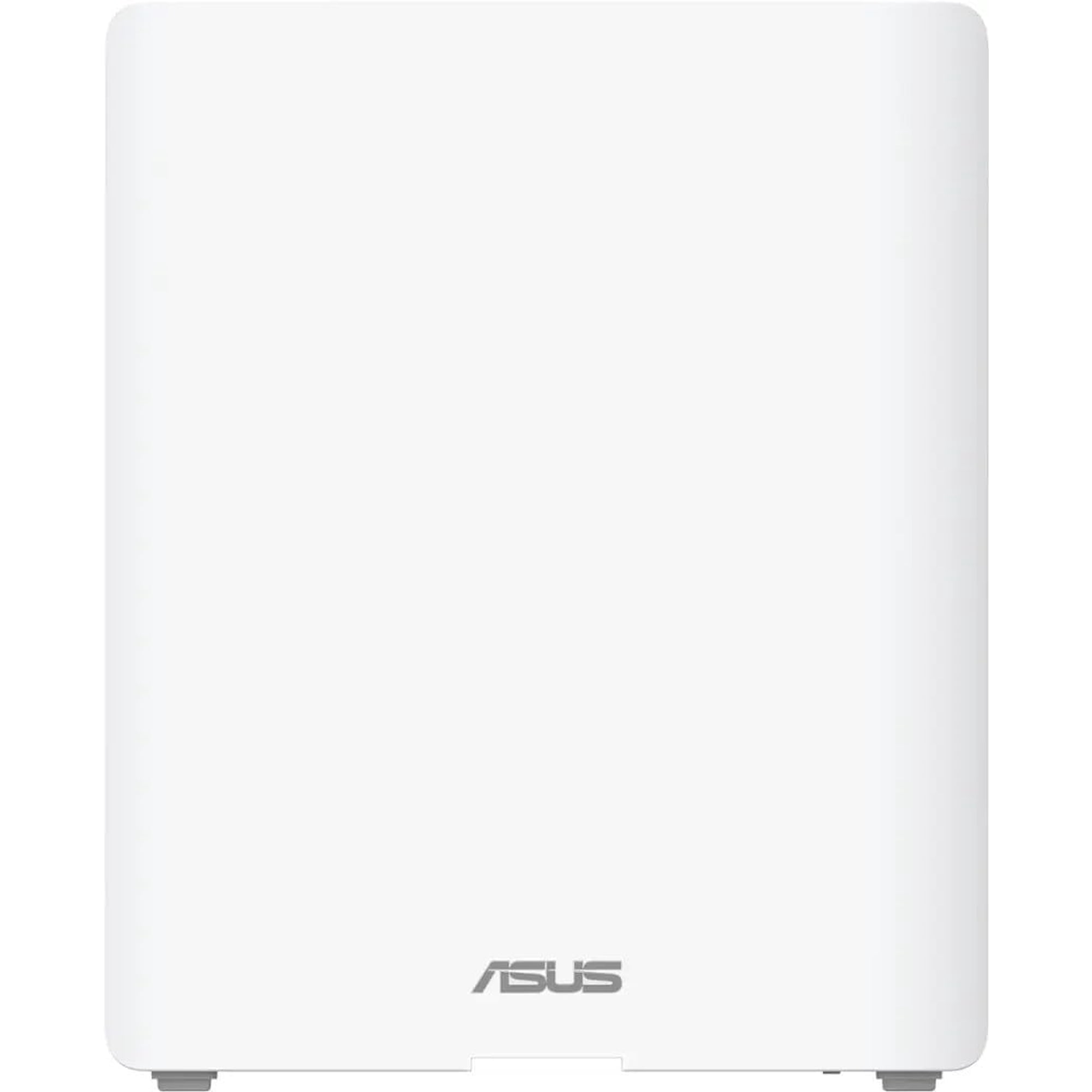 Front. ASUS - ASUS Zen WiFi Home Mesh WiFi 6E System - AXE7800, 3-Pack, White - White.