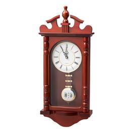 VEVOR - Grandfather Clock, 23.2 in Classic Vintage Pendulum Clock, Pine Wood & MDF Wall Clocks - Pine Wood + MDF