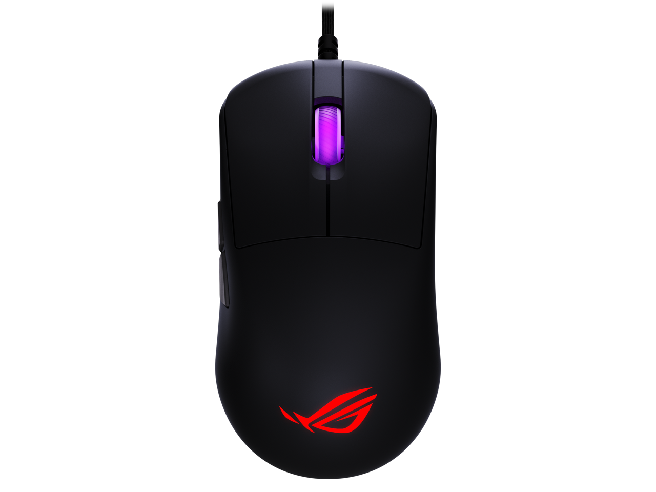 Alt View 1. ASUS - ASUS ROG Harpe Mini Core Mouse - Wired, 12K DPI, 52g, Right-Handed, Compact, Black - Black.