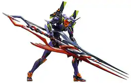 PopMarket - Tamashii Nations - Evangelion - Metal Build - Test TYPE-01 30th with the Spear of Gaius Action - COLLECTIBLES - Multicolor