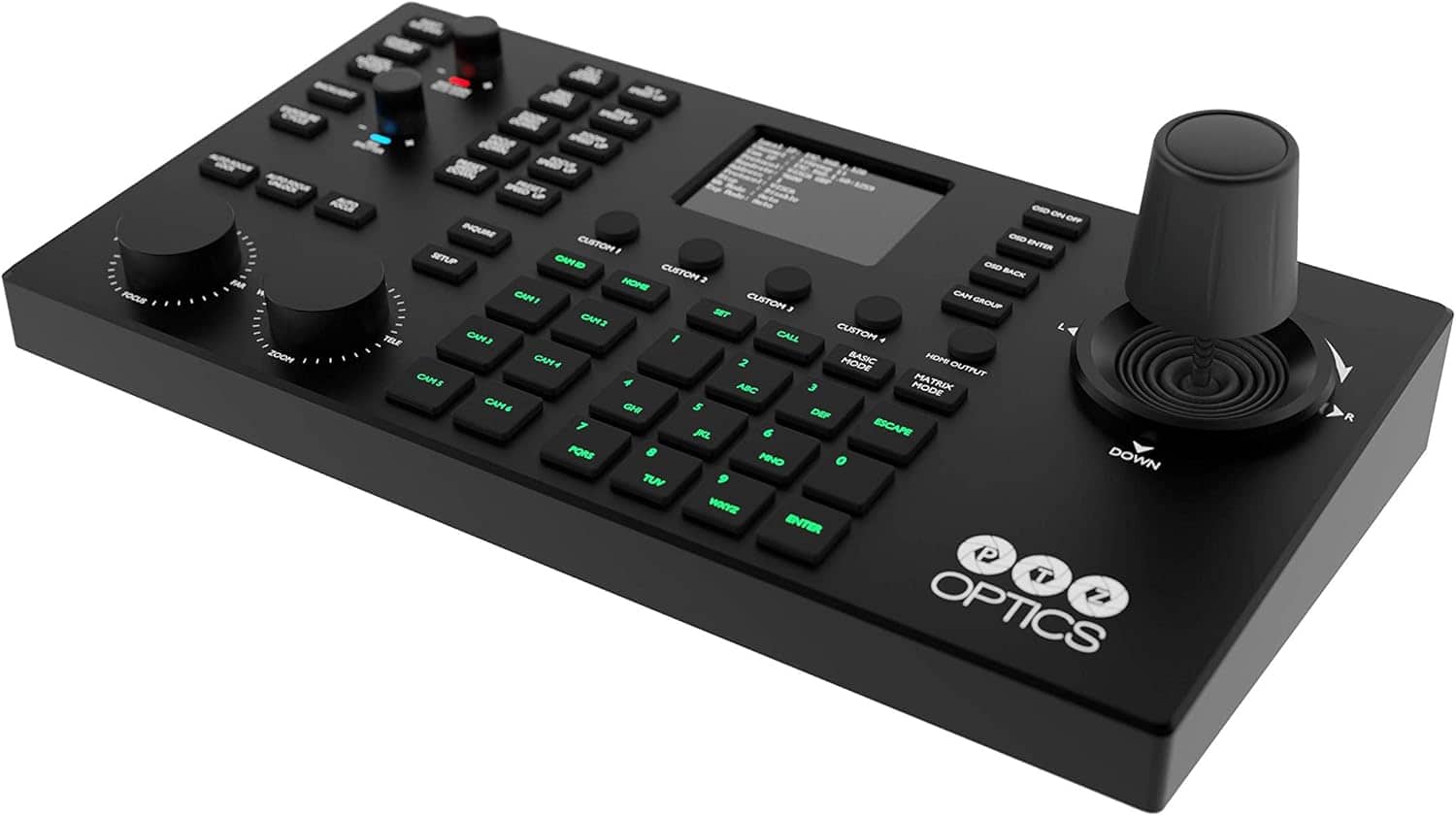 PTZOptics - SuperJoy NDI, IP and Serial PTZ Camera Joystick Controller