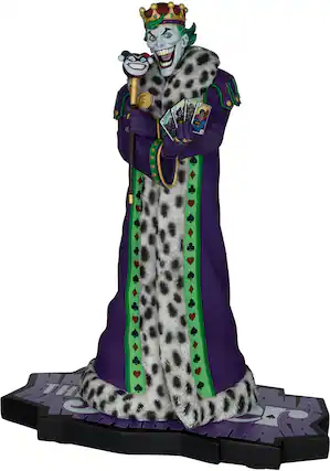 Front. DC Direct - DC Direct The Joker by Ed McGuinness (Joker Purple Craze) 1/10 Scale Resin Statue Limited Edition - COLLECTIBLES - Multicolor.