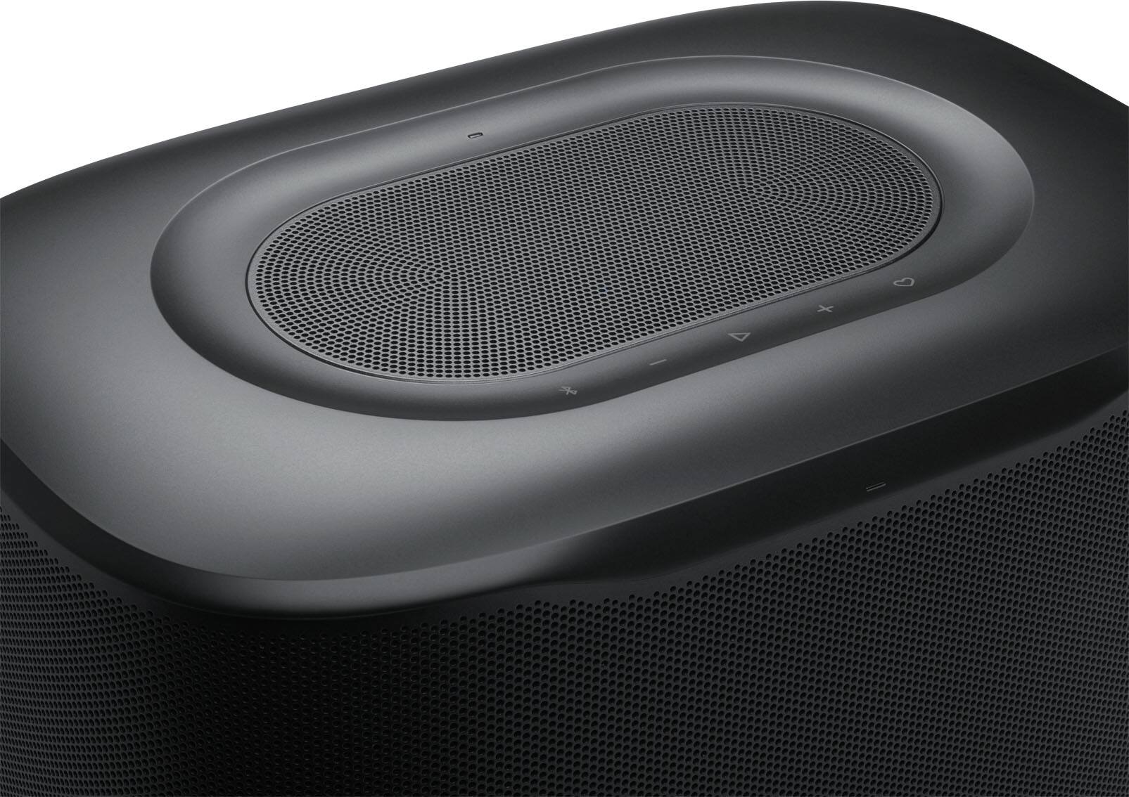 Alt View 12. JBL - Cove X1 3D Room-Filling Wi-Fi home speaker with Dolby Atmos and easy whole-home listening - 2026 - Black.