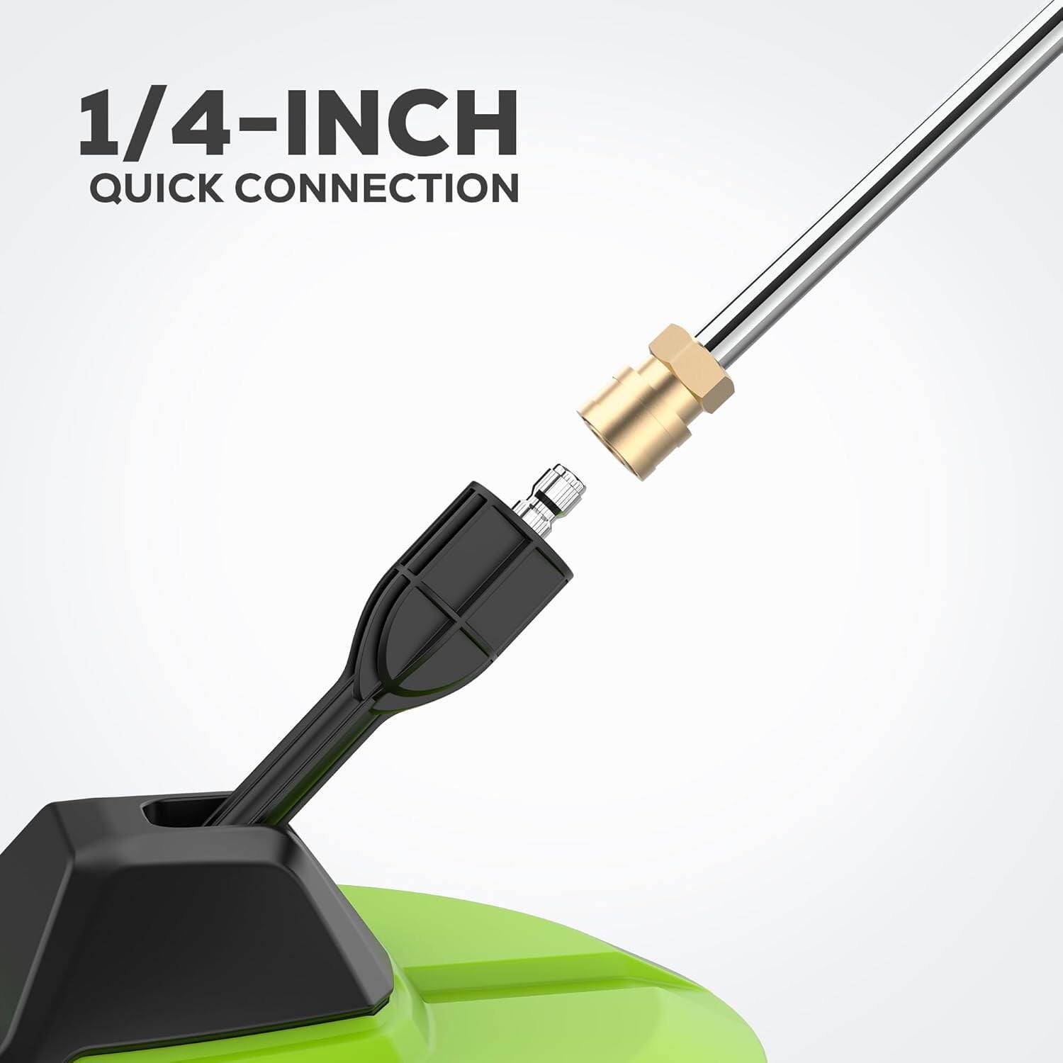 1/4-INCH QUICK CONNECTION