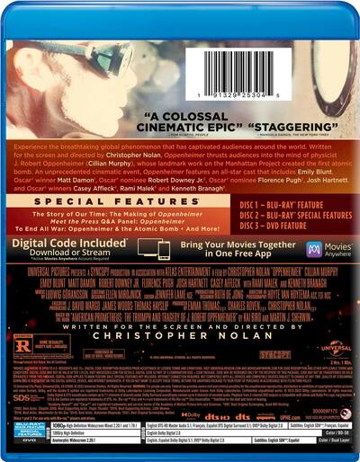 (未使用･未開封品)Oppenheimer [DVD] Amazon.com: Oppenheimer : Movies & TV