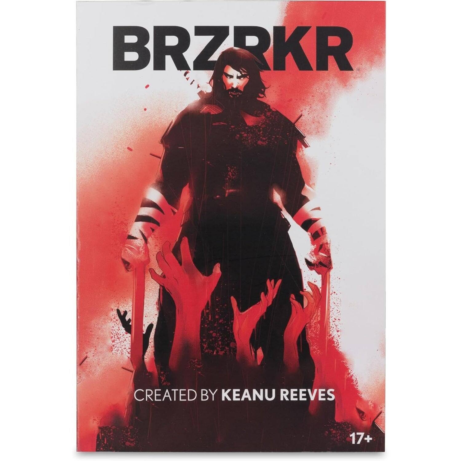 BRZRKR  
CREATED BY KEANU REEVES  
17+